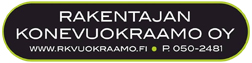 RK Rakentajan Konevuokraamo Oy logo